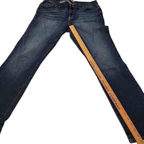Tommy Hilfiger Women's Blue Five Pocket Style Curve Straight Jeans Size 10 - Picture 10 of 15